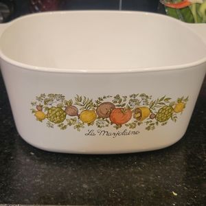 CORNINGWARE SPICE OF LIFE 3 QT CASSEROLE DISH A-3-B.